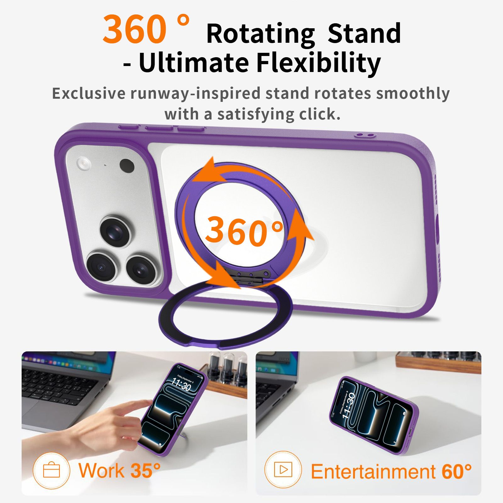 Pulse Prism Clear Case with Camera Action Button — 359