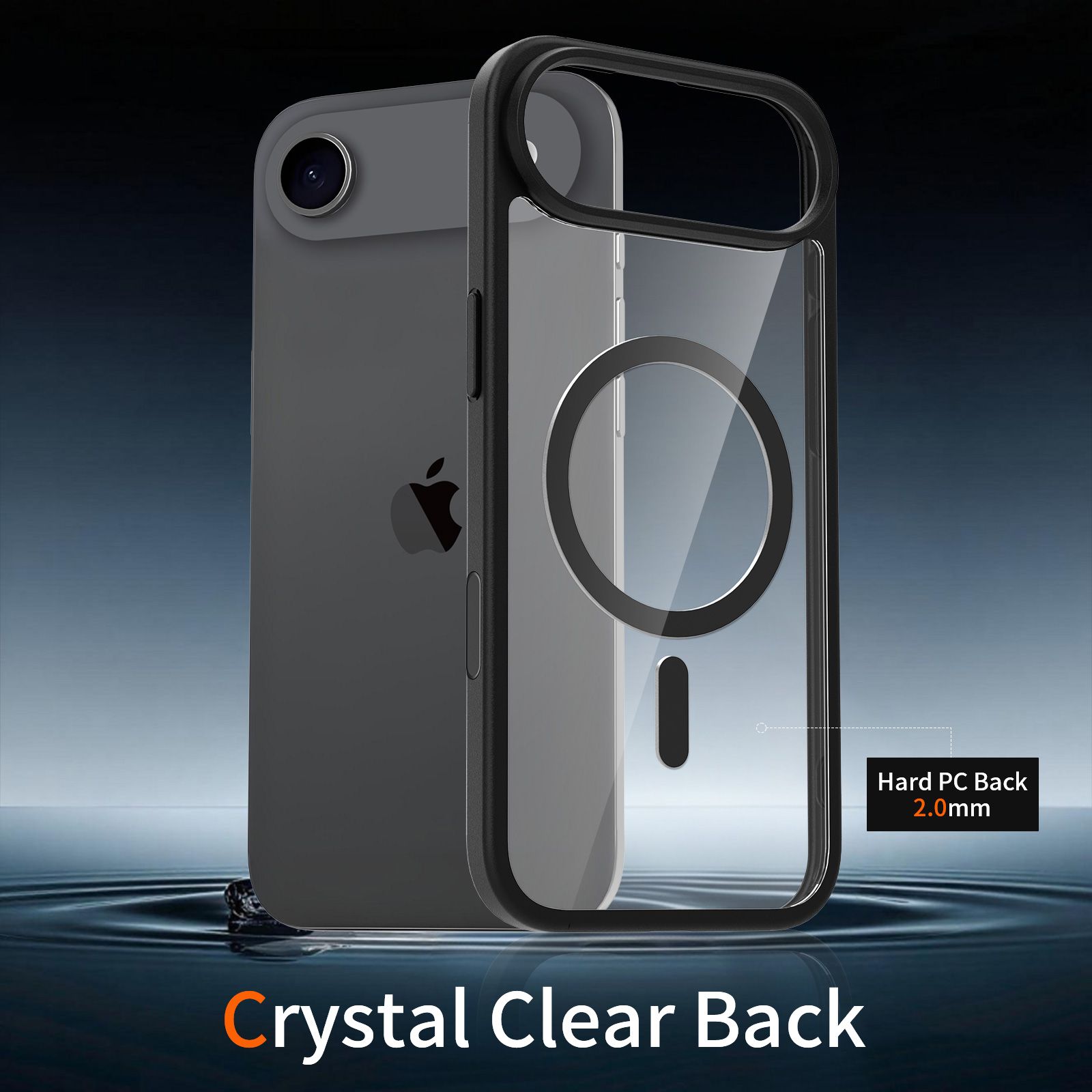 Pulse Prism Magsafe Clear Case with Camera Action Button — 204