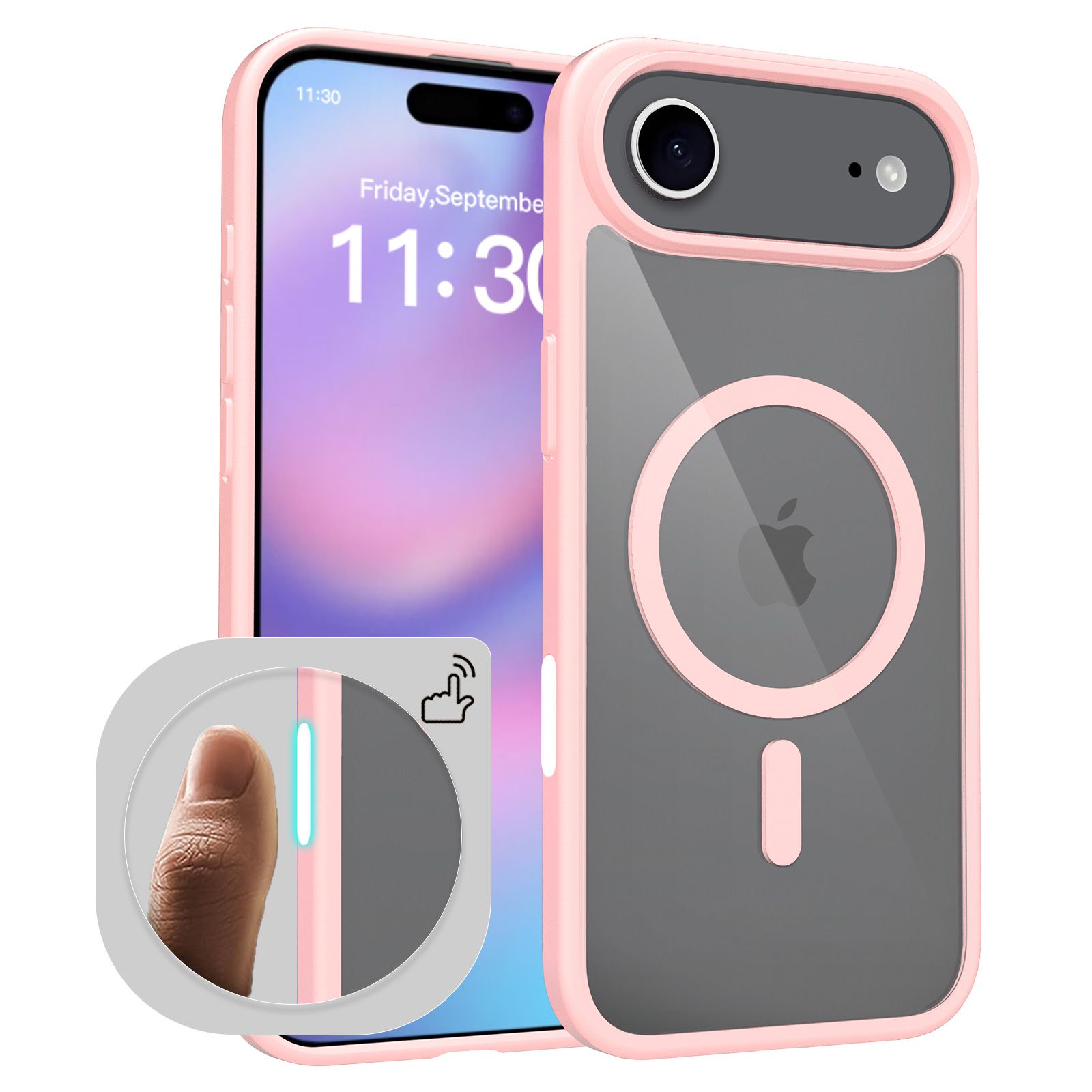 Pulse Prism Magsafe Clear Case with Camera Action Button — 170