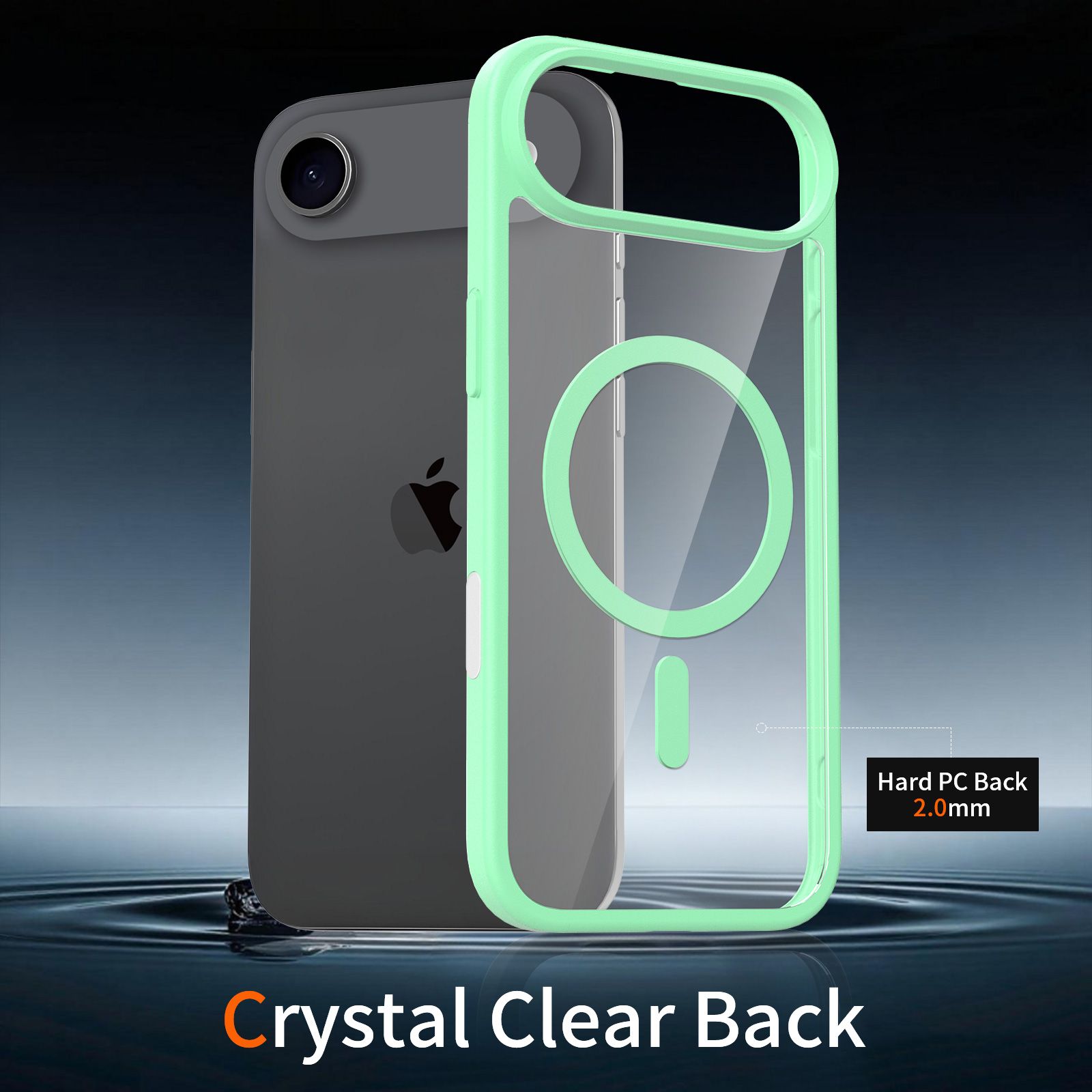 Pulse Prism Magsafe Clear Case with Camera Action Button — 154