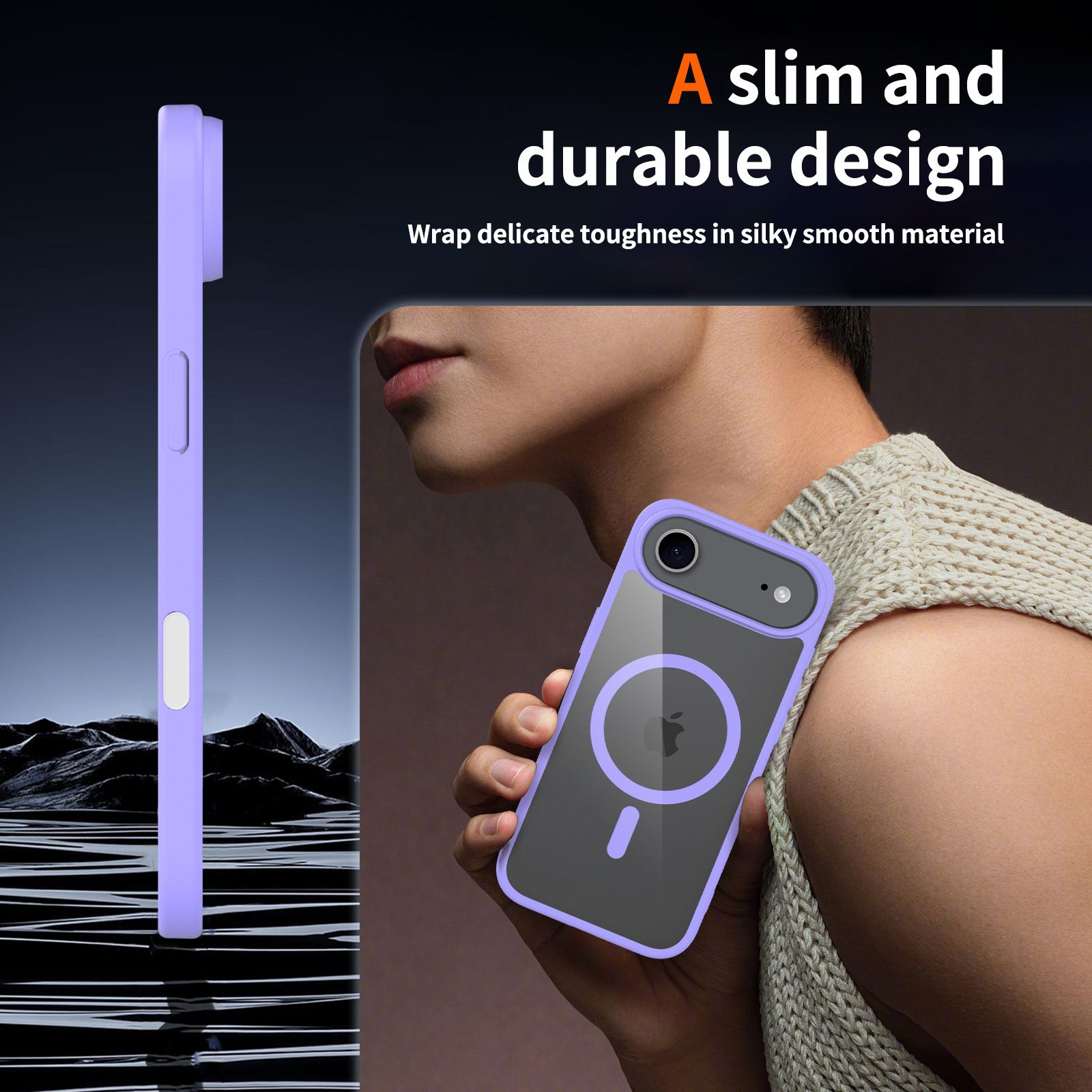 Pulse Prism Magsafe Clear Case with Camera Action Button — 168