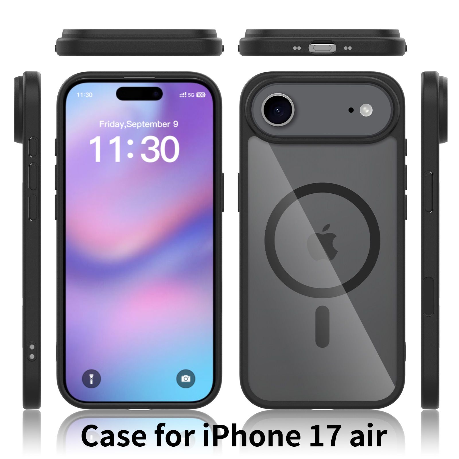 Pulse Prism Magsafe Clear Case with Camera Action Button — 161