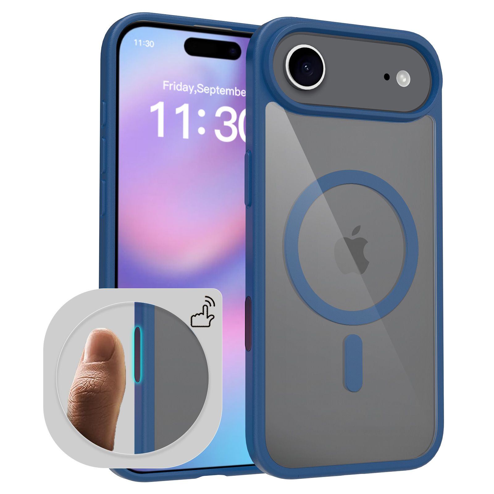Pulse Prism Magsafe Clear Case with Camera Action Button — 194