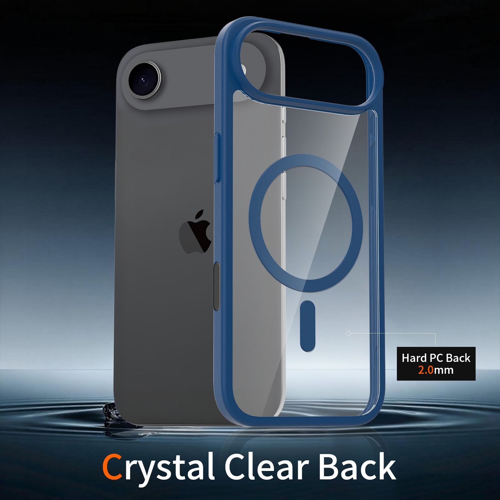Pulse Prism Magsafe Clear Case with Camera Action Button — 196