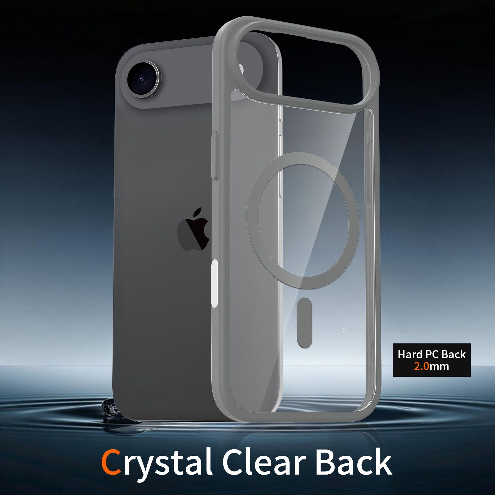Pulse Prism Magsafe Clear Case with Camera Action Button — 188