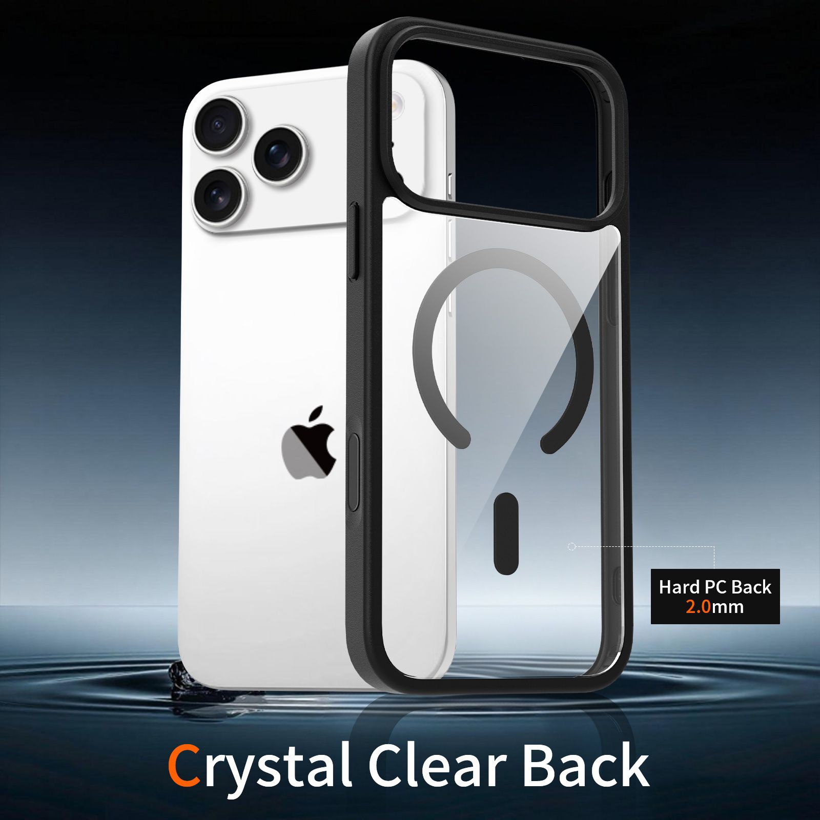 Pulse Prism Magsafe Clear Case with Camera Action Button — 89