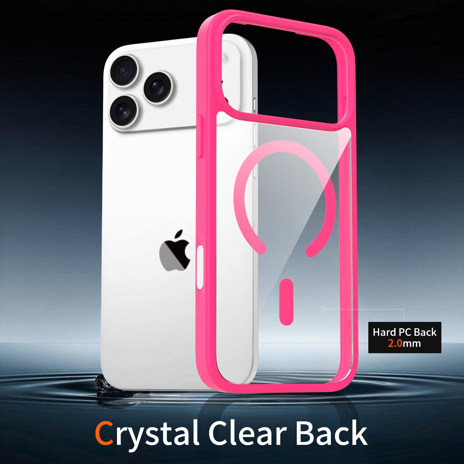 Pulse Prism Magsafe Clear Case with Camera Action Button — 65