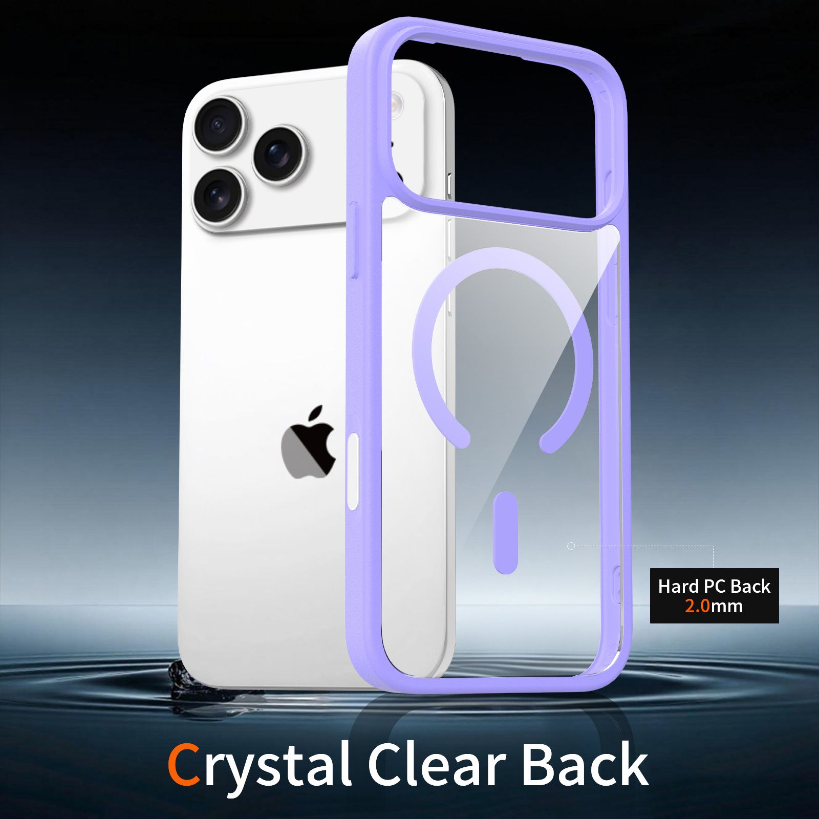 Pulse Prism Magsafe Clear Case with Camera Action Button — 49