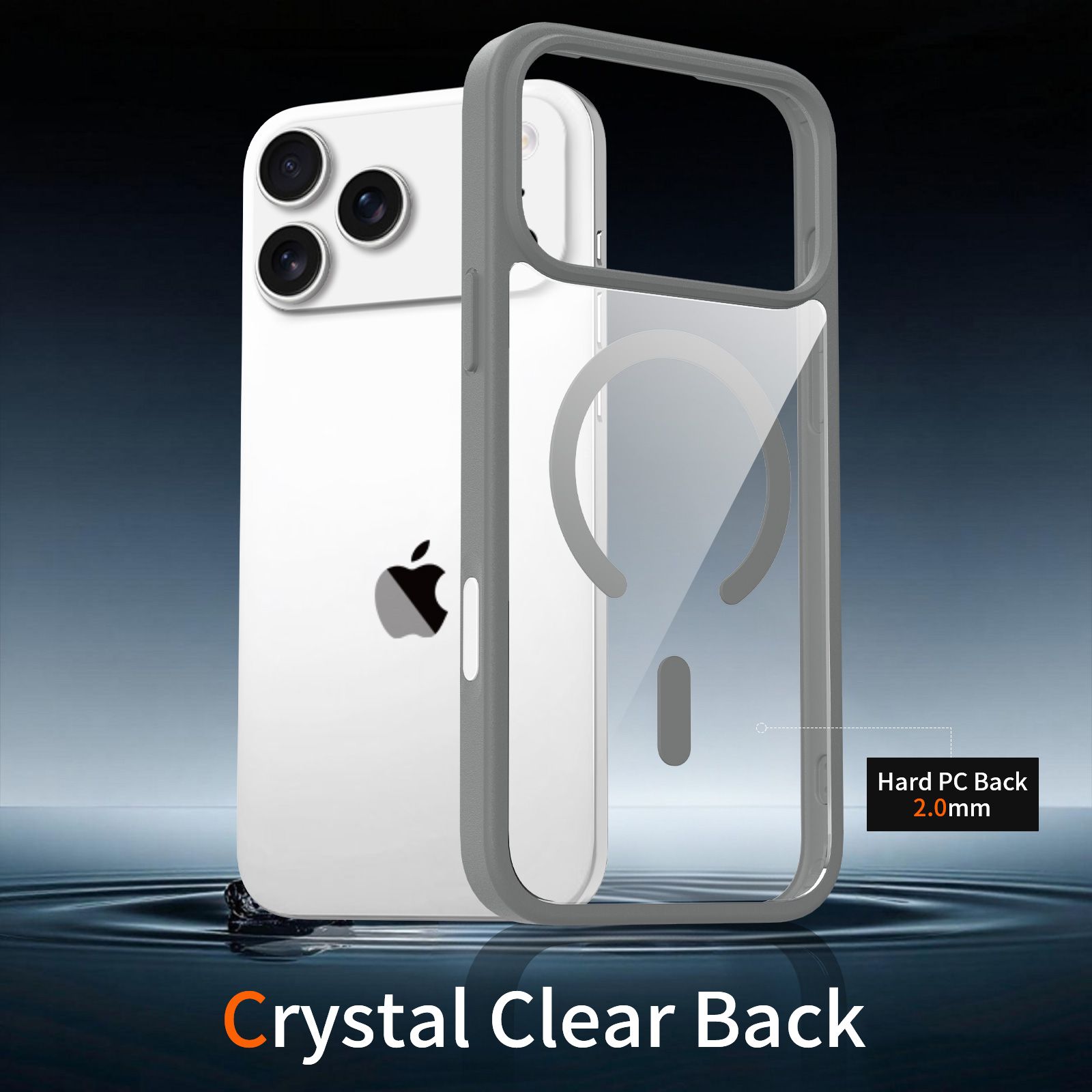 Pulse Prism Magsafe Clear Case with Camera Action Button — 73