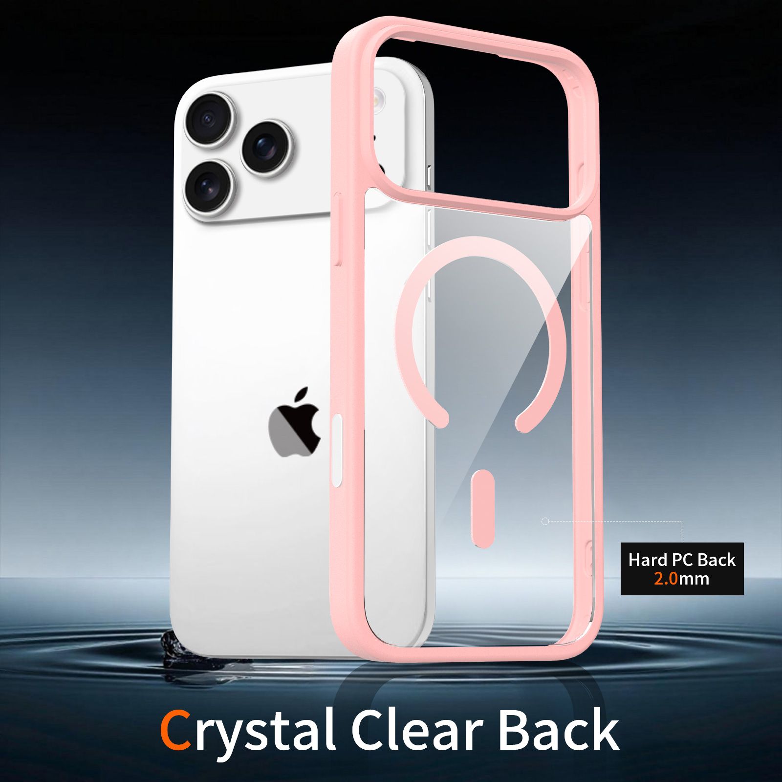 Pulse Prism Magsafe Clear Case with Camera Action Button — 114