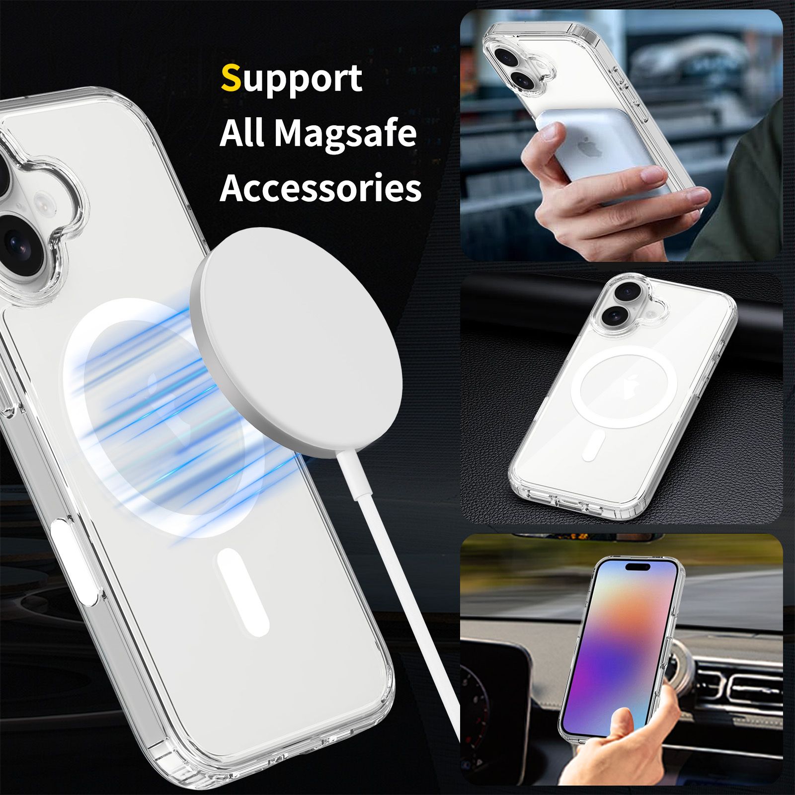 Pulse Aero Magsafe Clear Case with Camera Action Button — 54