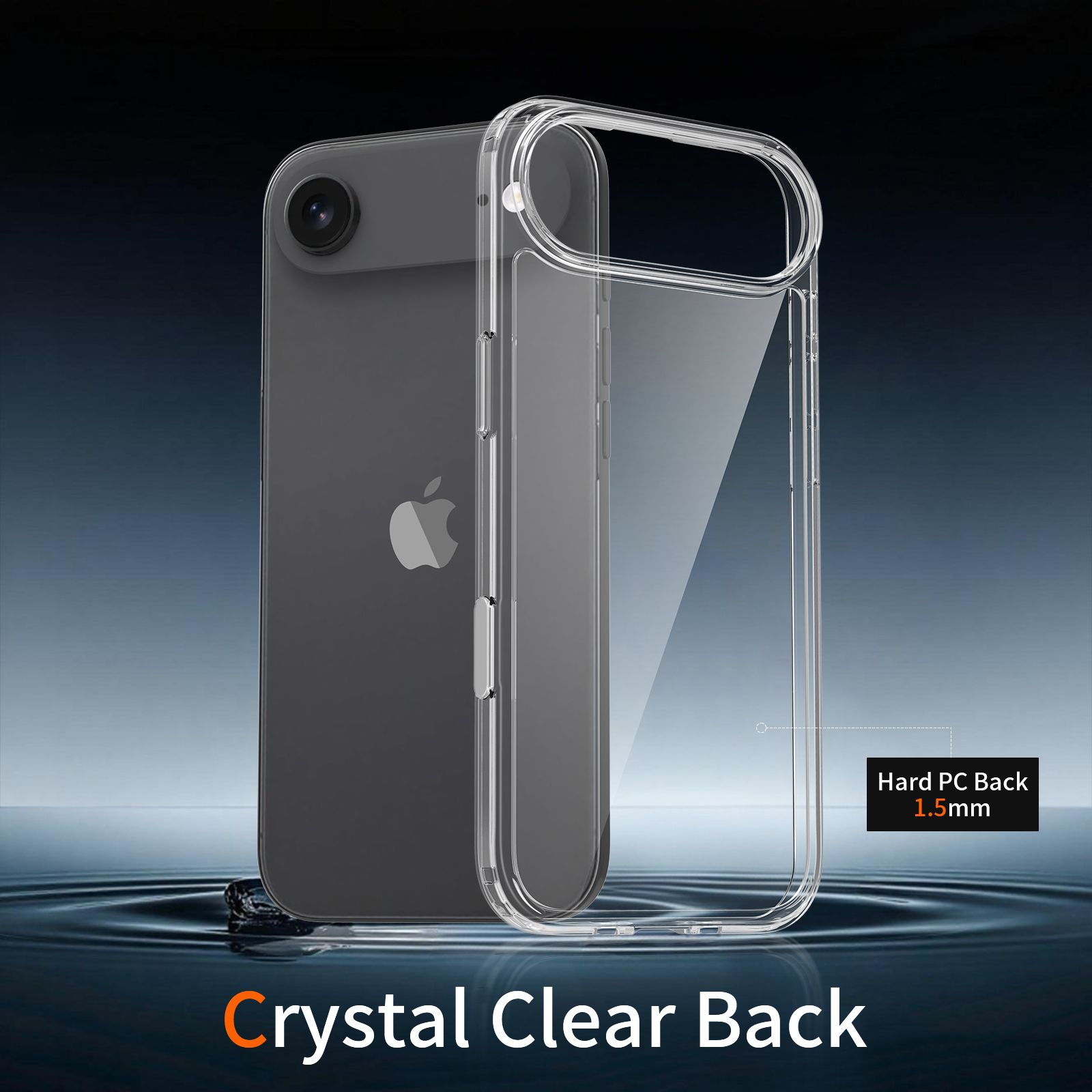 Pulse Aero 1.5MM Anti-Scratch Clear Case with Camera Action Button — 29