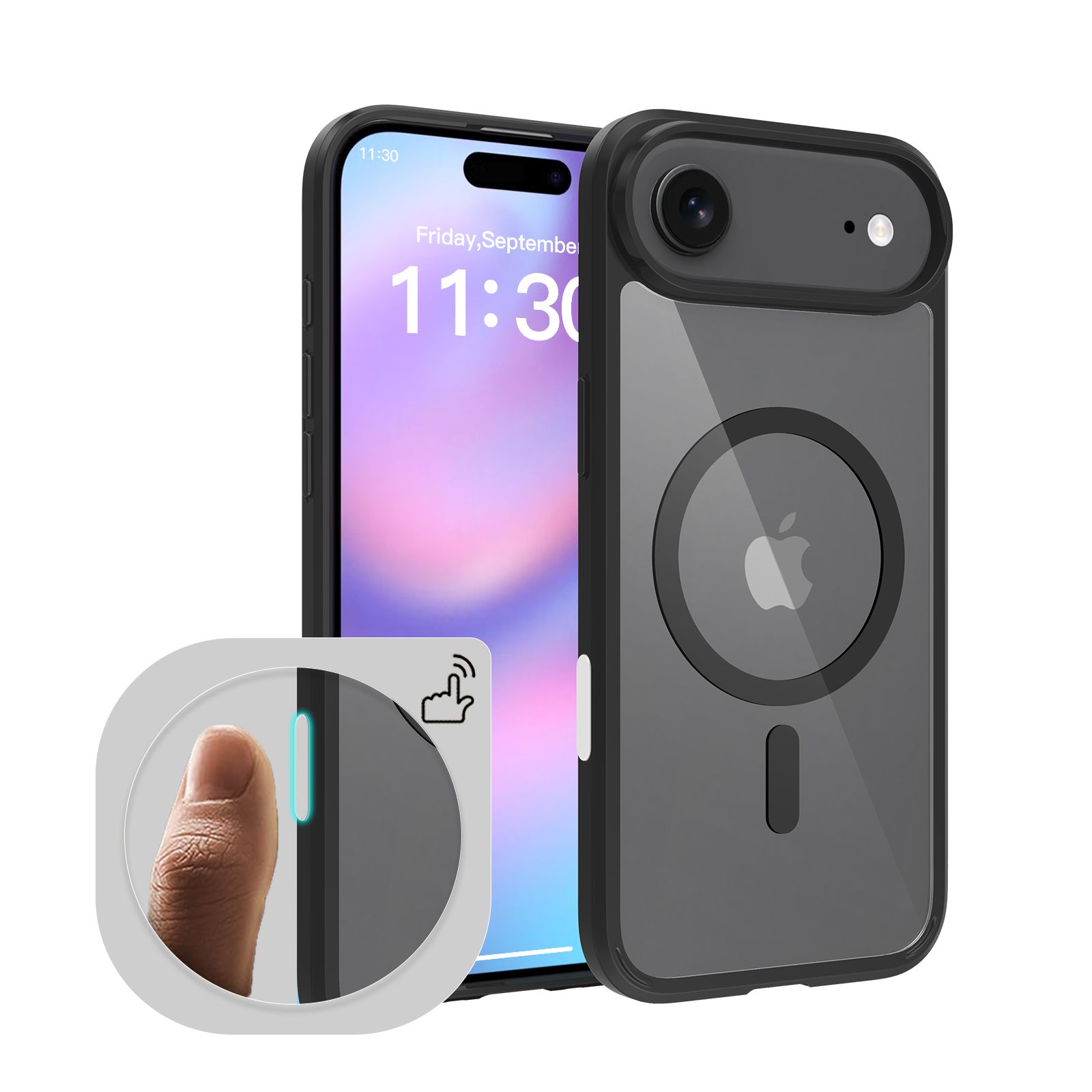 Pulse Aero Magsafe Clear Case with Camera Action Button — 15