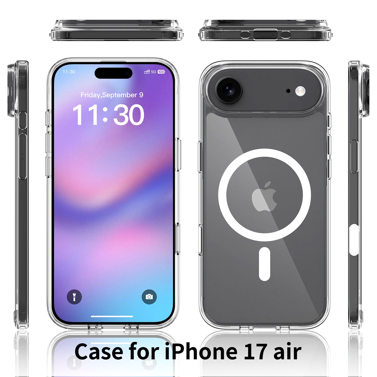 Pulse Aero Magsafe Clear Case with Camera Action Button — 24