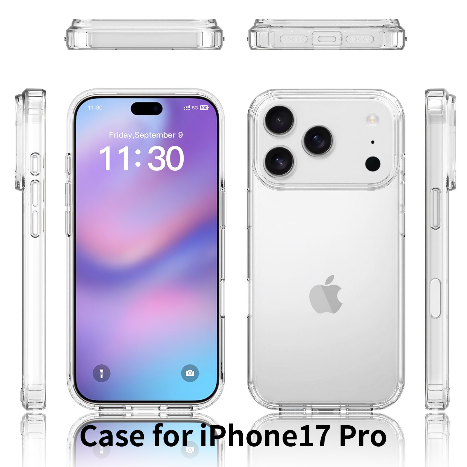 Pulse Aero 1.5MM Anti-Scratch Clear Case with Camera Action Button — 59