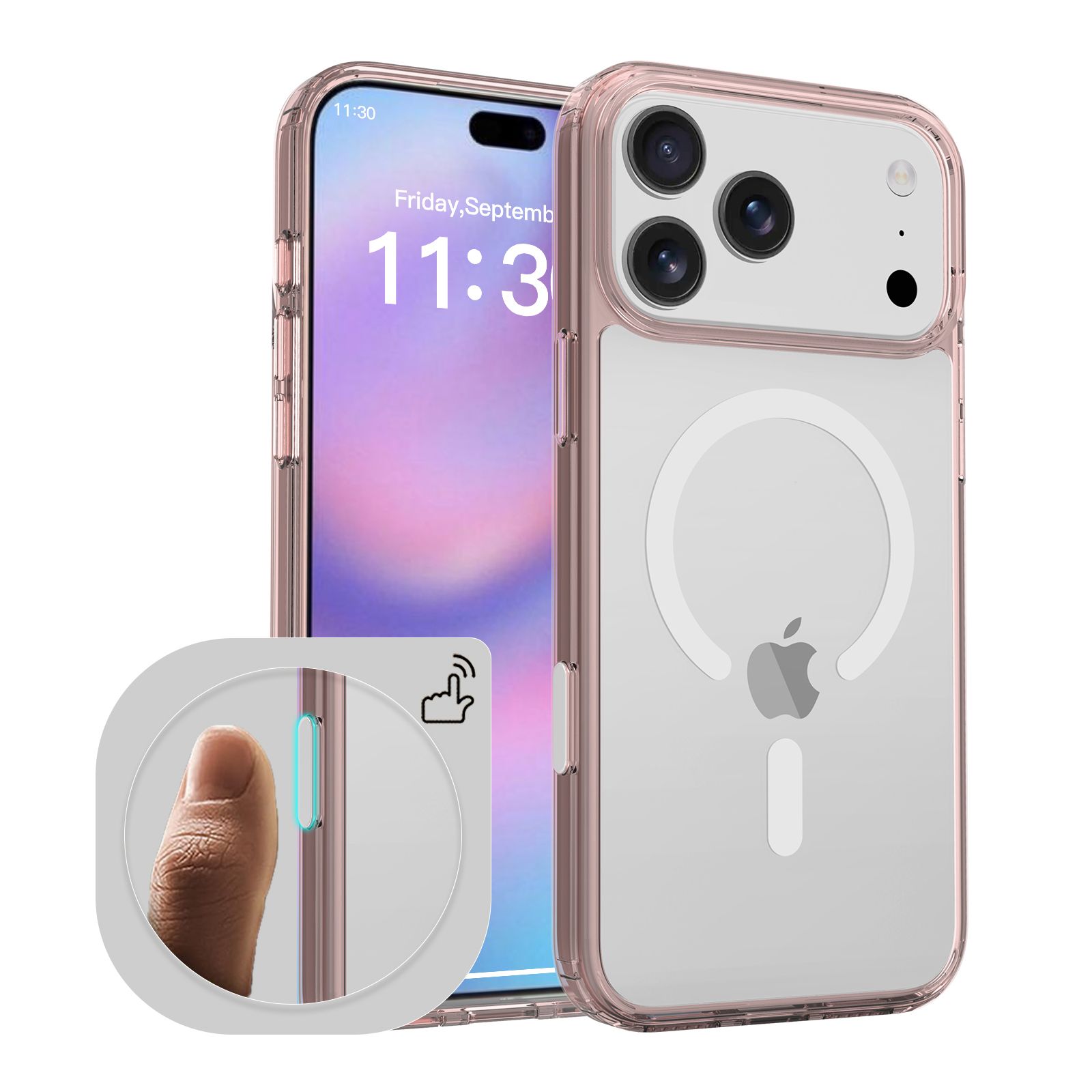 Pulse Aero Magsafe Clear Case with Camera Action Button — 13