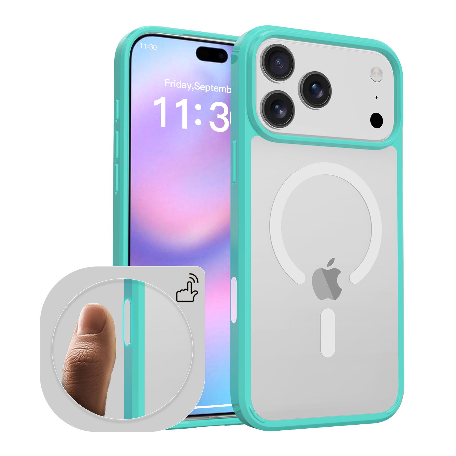 Pulse Aero Magsafe Clear Case with Camera Action Button — 11