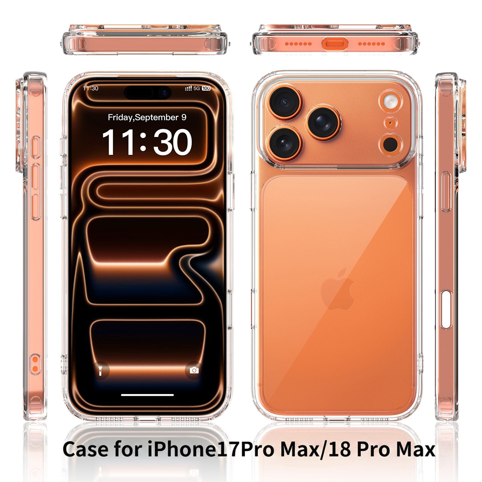 Pulse Aero 1.5MM Anti-Scratch Clear Case with Camera Action Button — 69