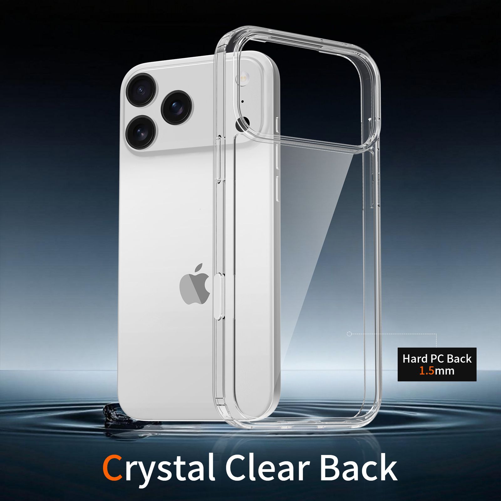 Pulse Aero 1.5MM Anti-Scratch Clear Case with Camera Action Button — 16
