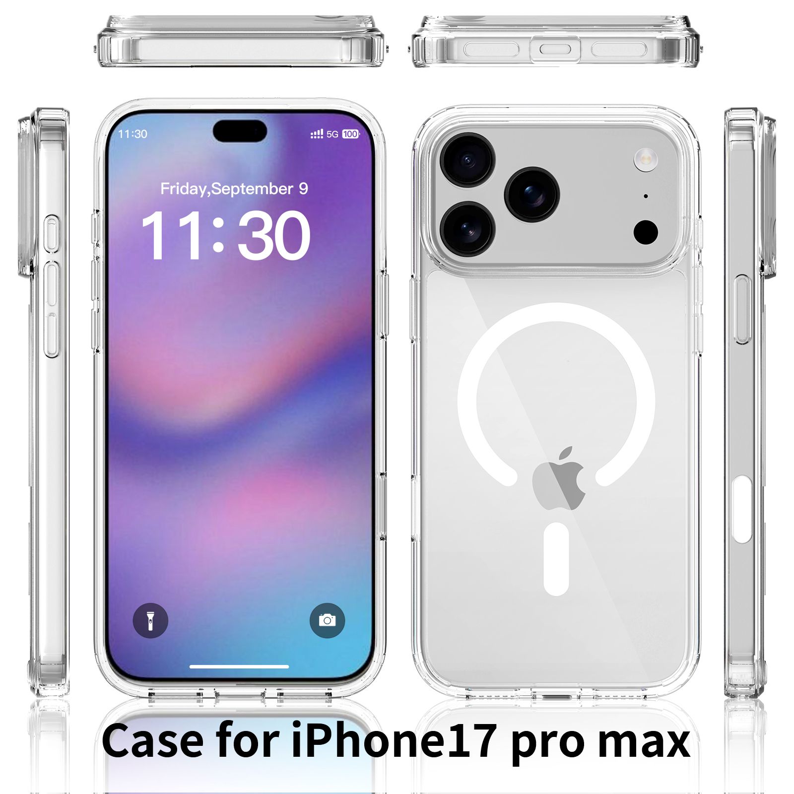 Pulse Aero Magsafe Clear Case with Camera Action Button — 38