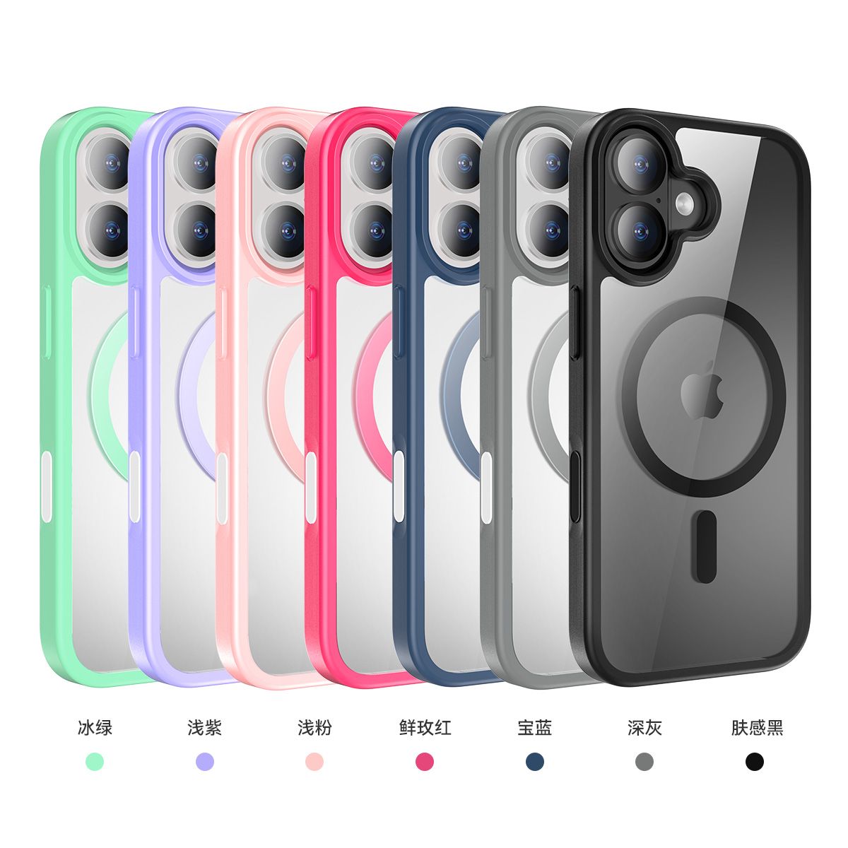 Pulse Prism Magsafe Clear Case with Camera Action Button — 269