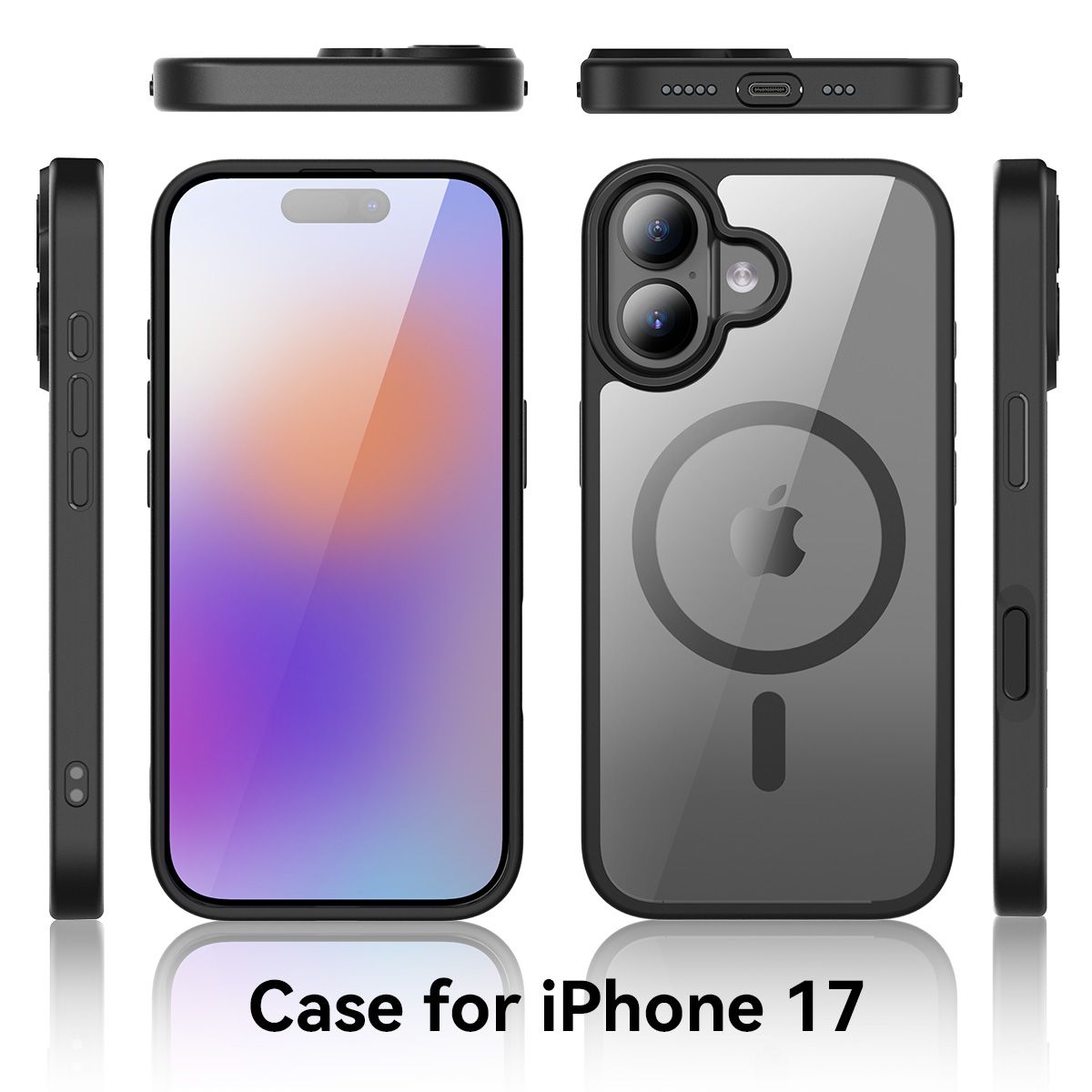 Pulse Prism Magsafe Clear Case with Camera Action Button — 270