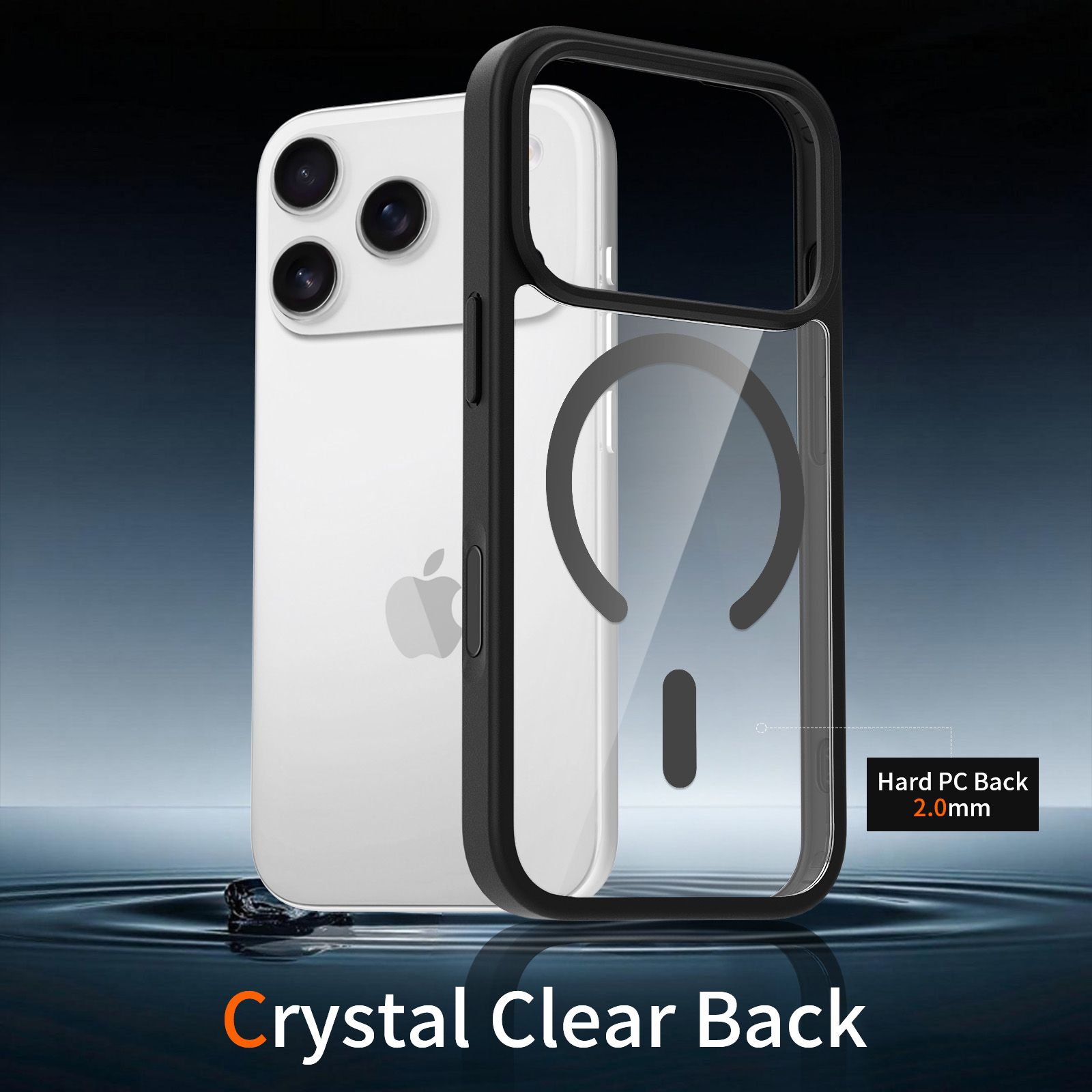 Pulse Prism Magsafe Clear Case with Camera Action Button — 262