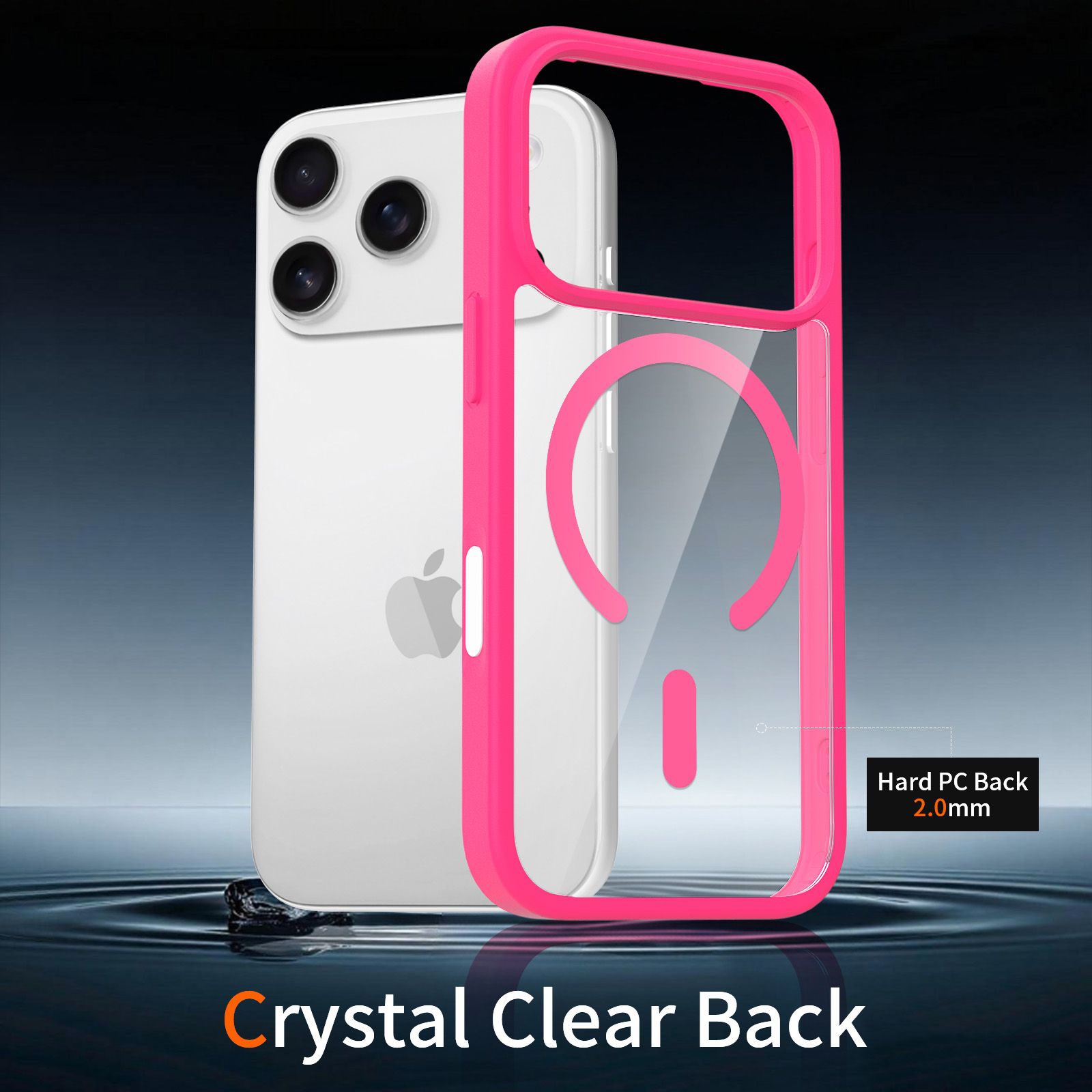 Pulse Prism Magsafe Clear Case with Camera Action Button — 238