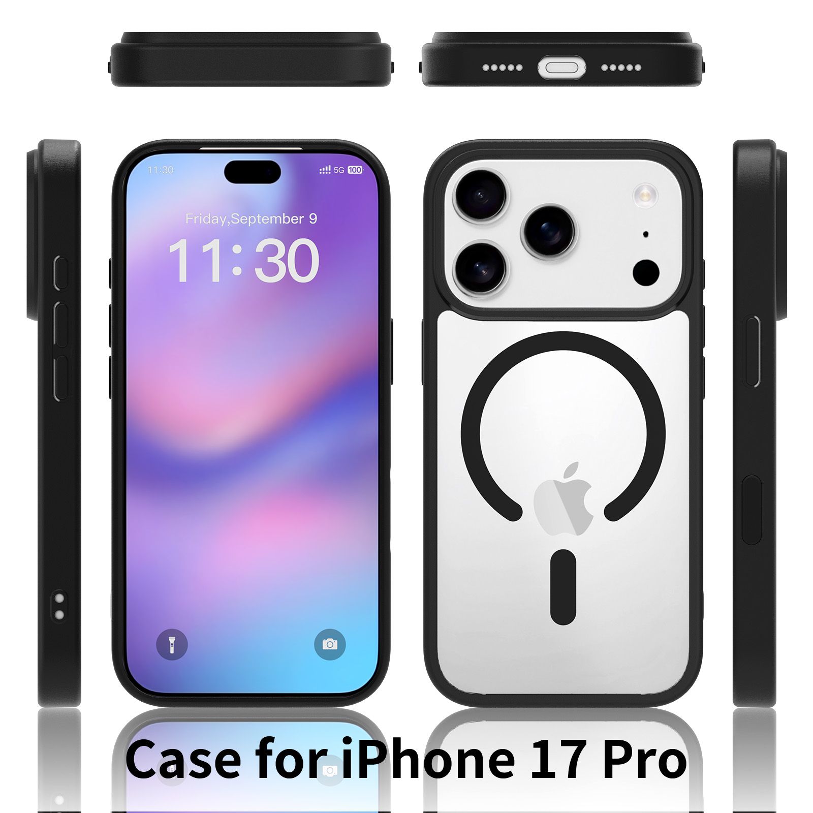 Pulse Prism Magsafe Clear Case with Camera Action Button — 219