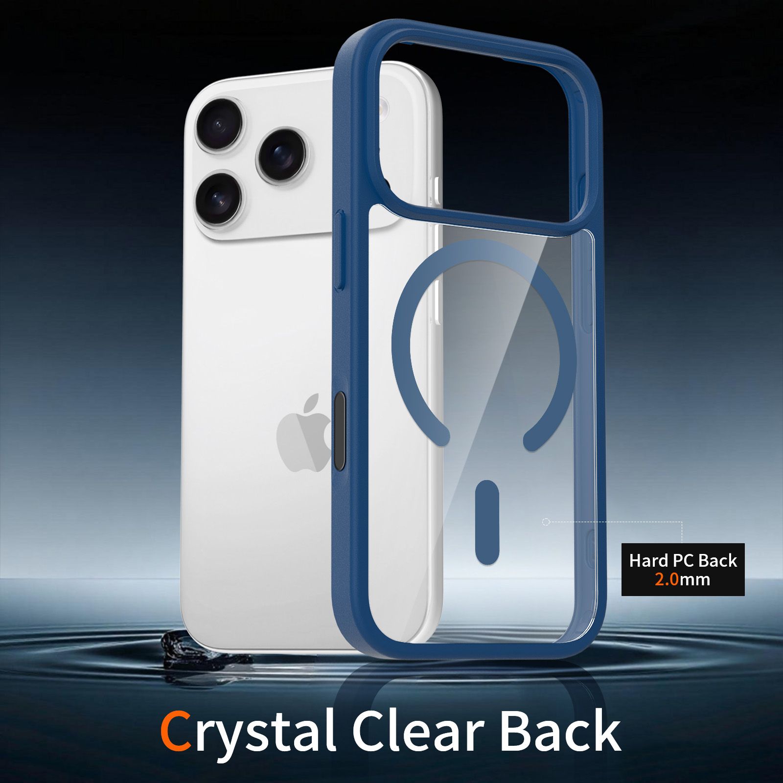 Pulse Prism Magsafe Clear Case with Camera Action Button — 254