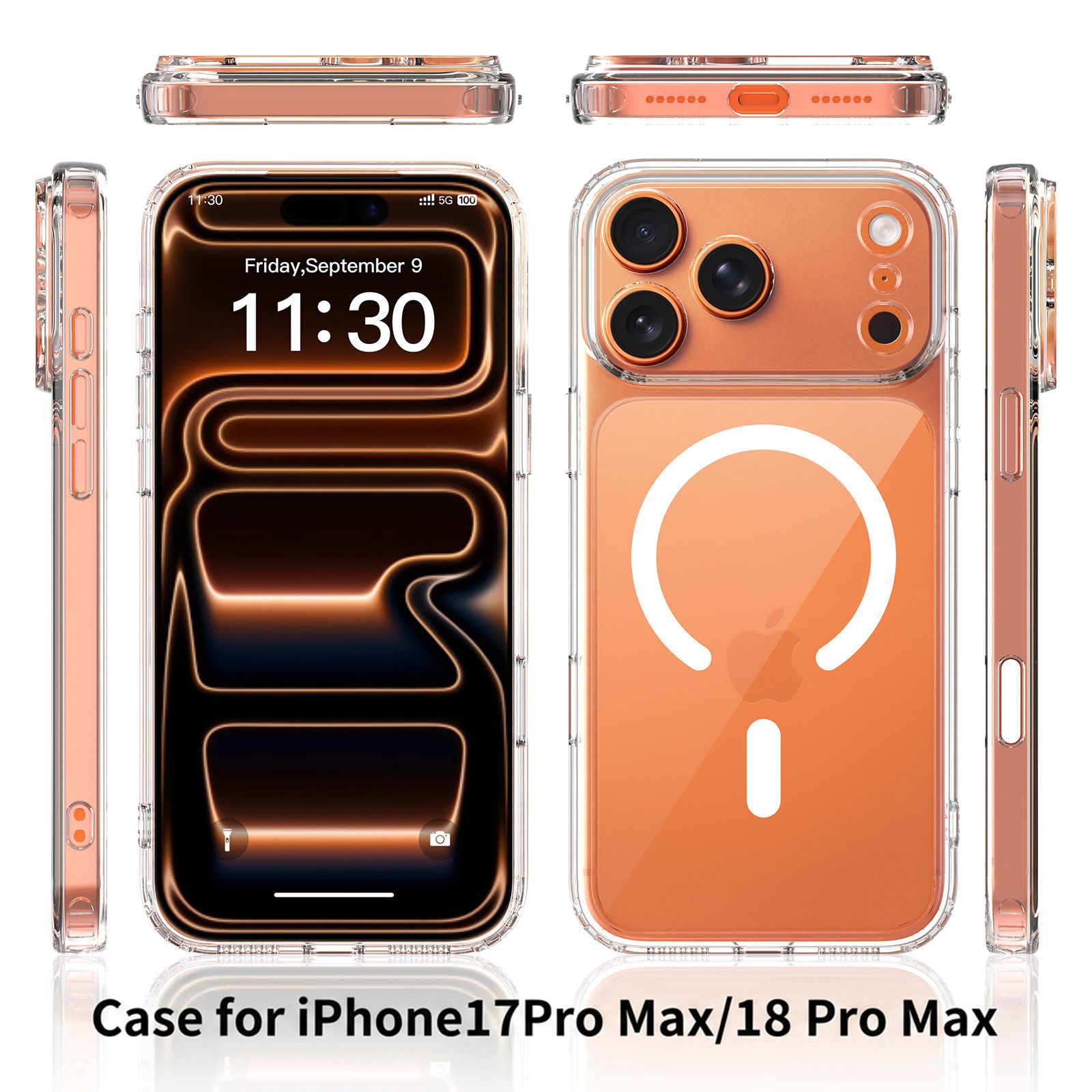 Pulse Aero Magsafe Clear Case with Camera Action Button — 84