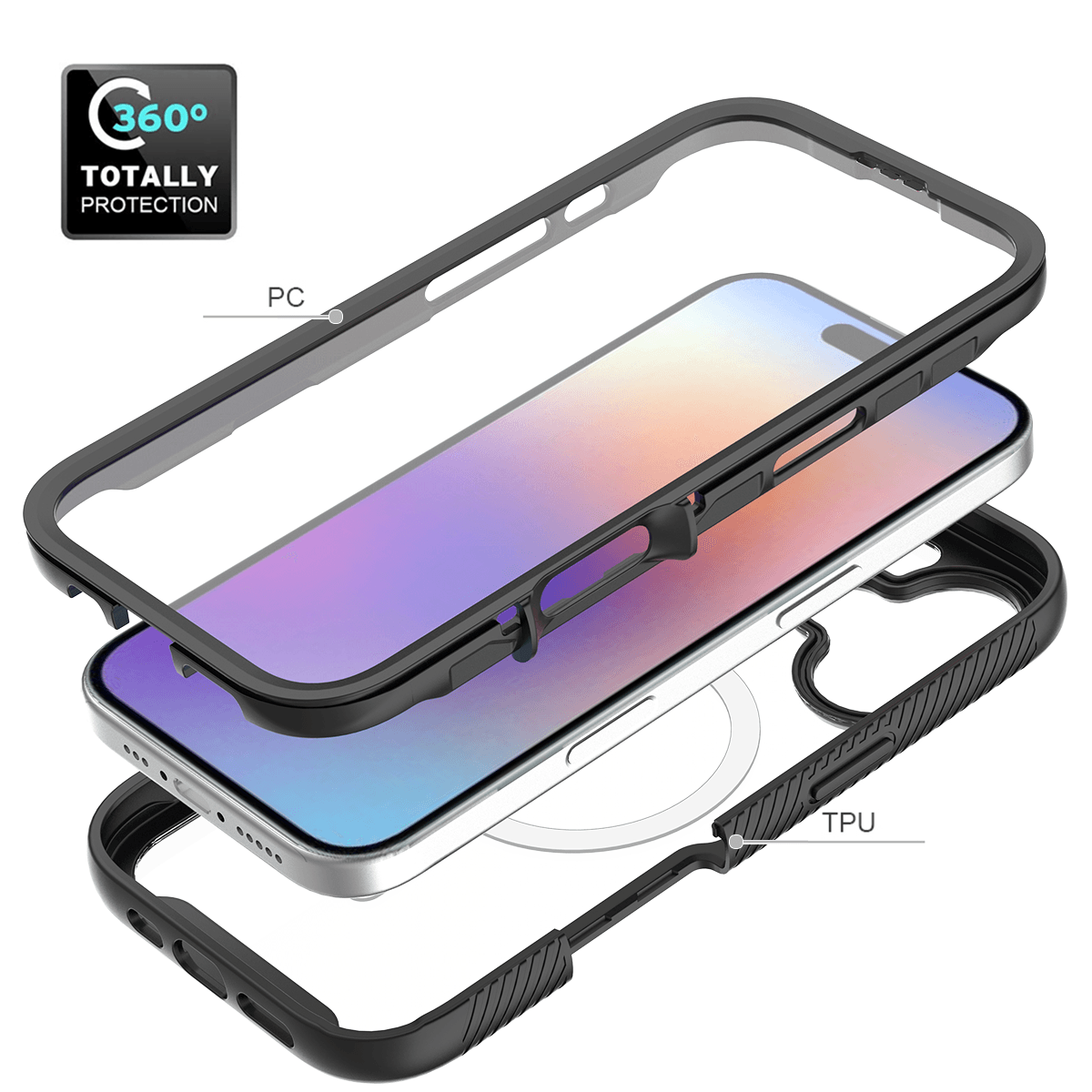 Vault Pro Magnetic Rugged Case with Screen Protector — 68