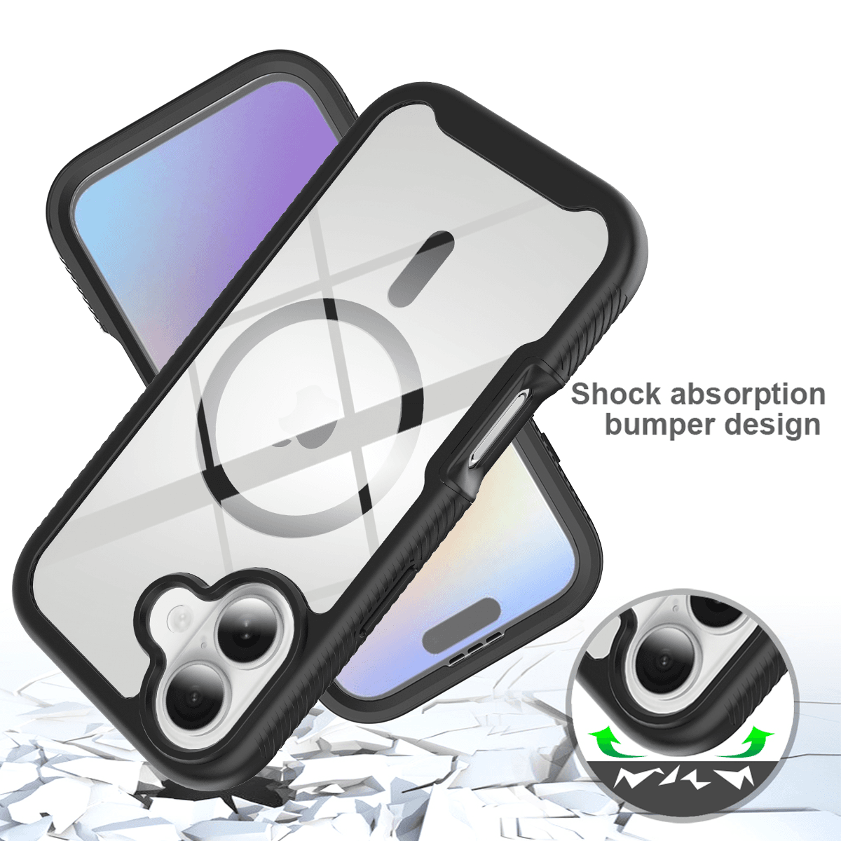 Vault Pro Magnetic Rugged Case with Screen Protector — 70