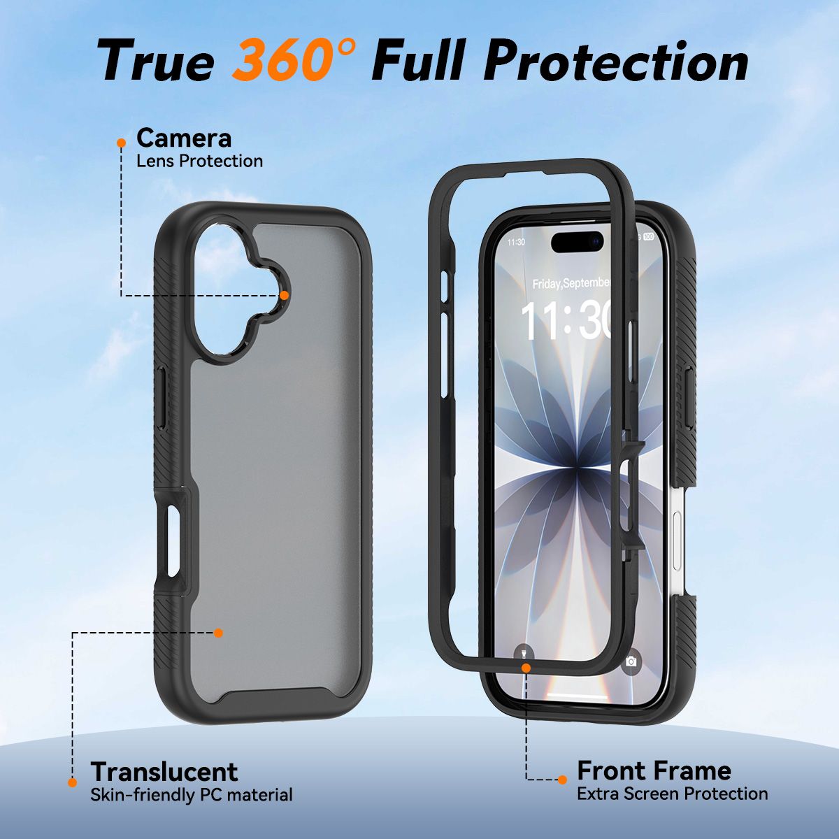 Vault Frost Rugged Full-Body Case with Front Cover — 35