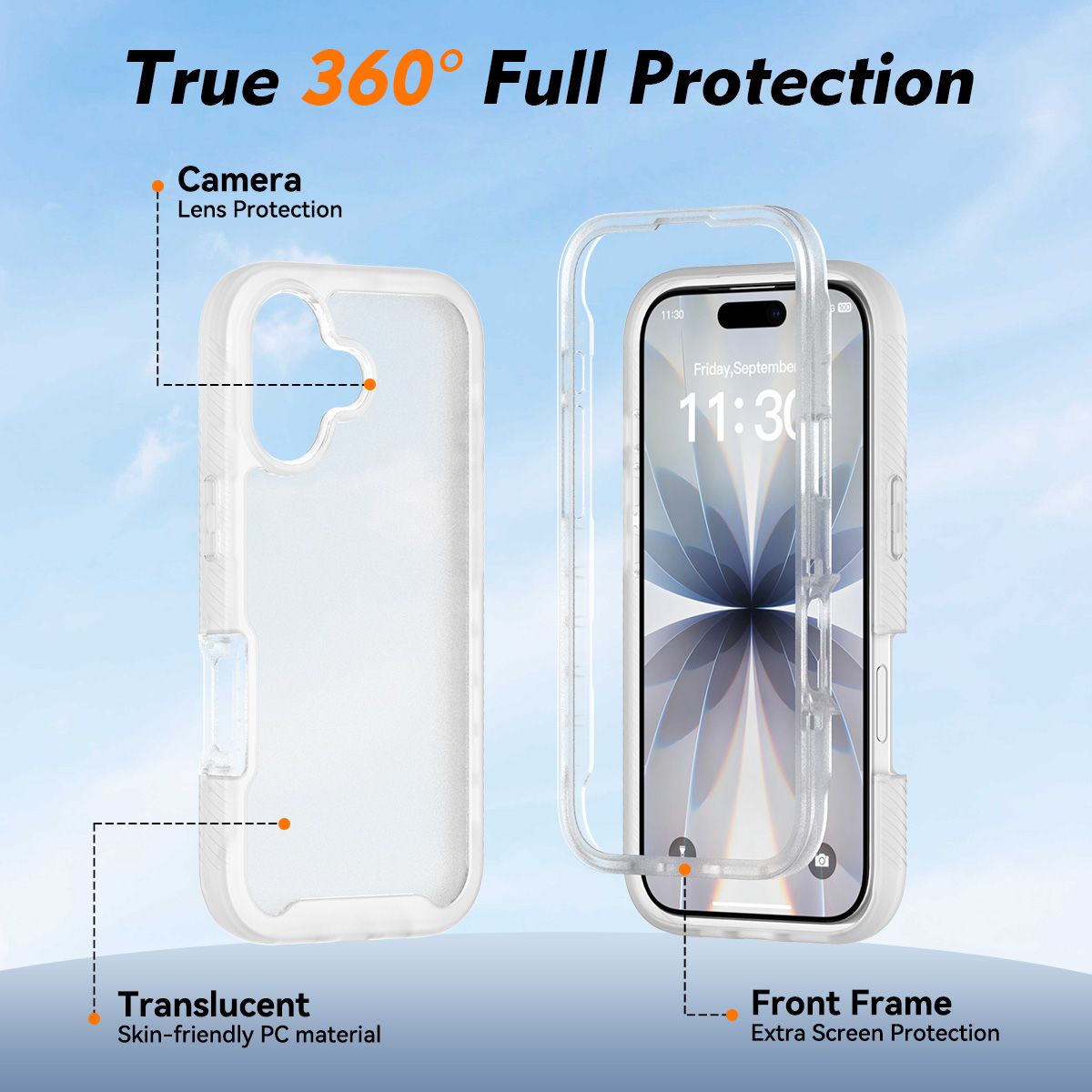 Vault Frost Rugged Full-Body Case with Front Cover — 42