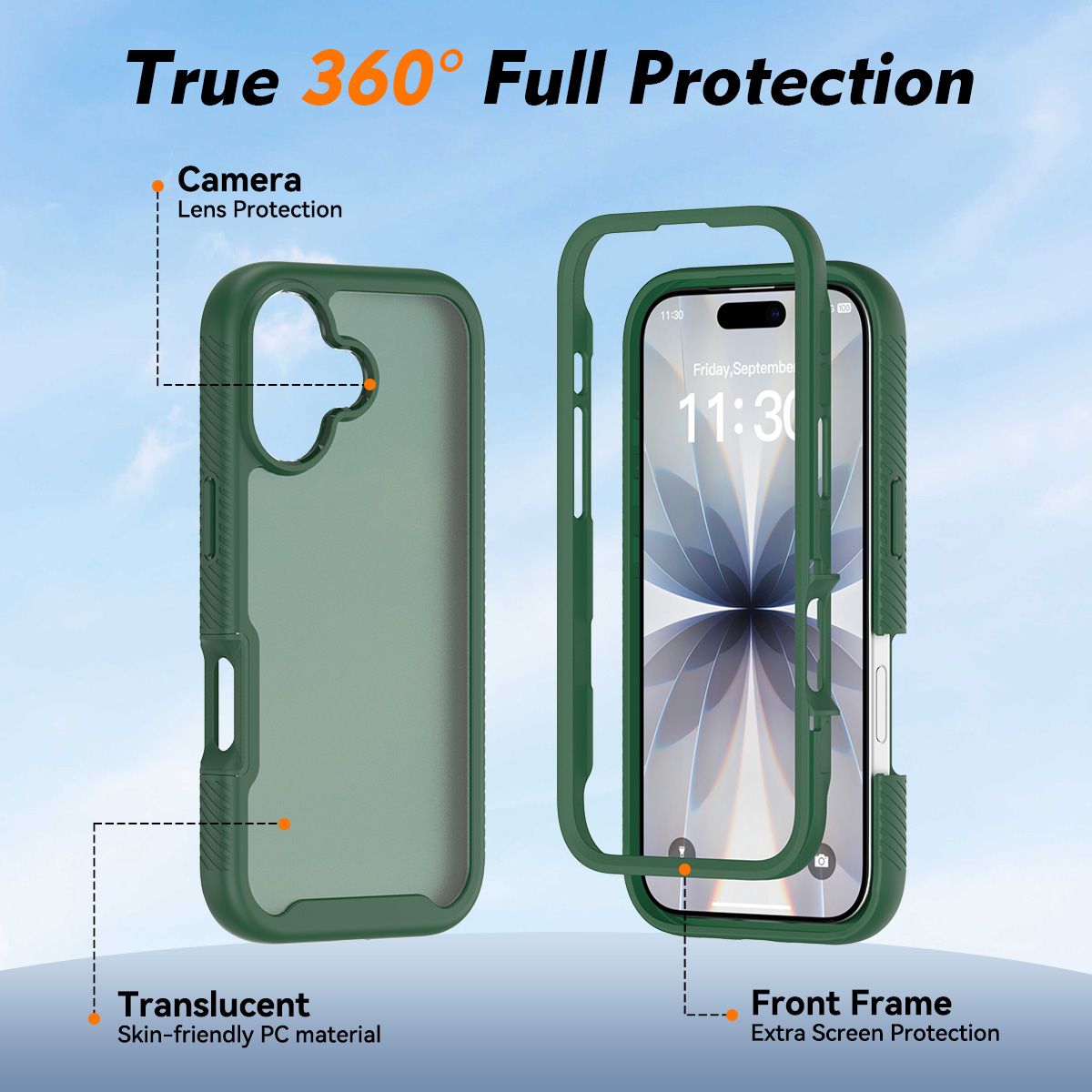 Vault Frost Rugged Full-Body Case with Front Cover — 47