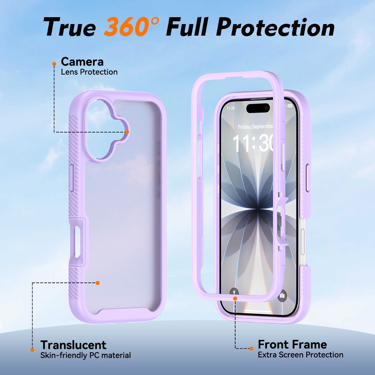Vault Frost Rugged Full-Body Case with Front Cover — 52
