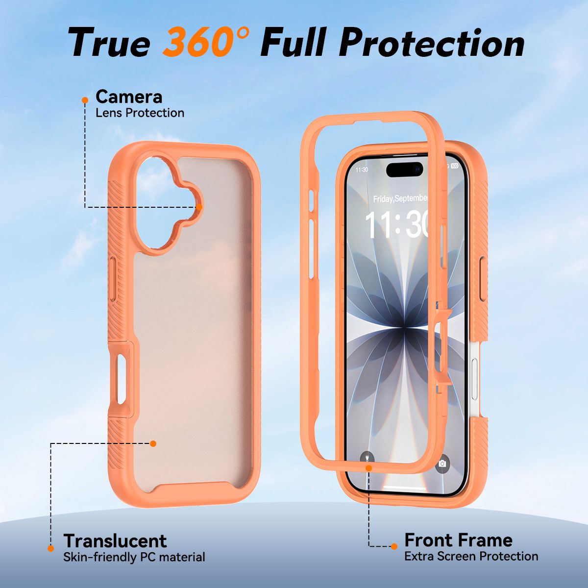 Vault Frost Rugged Full-Body Case with Front Cover — 62