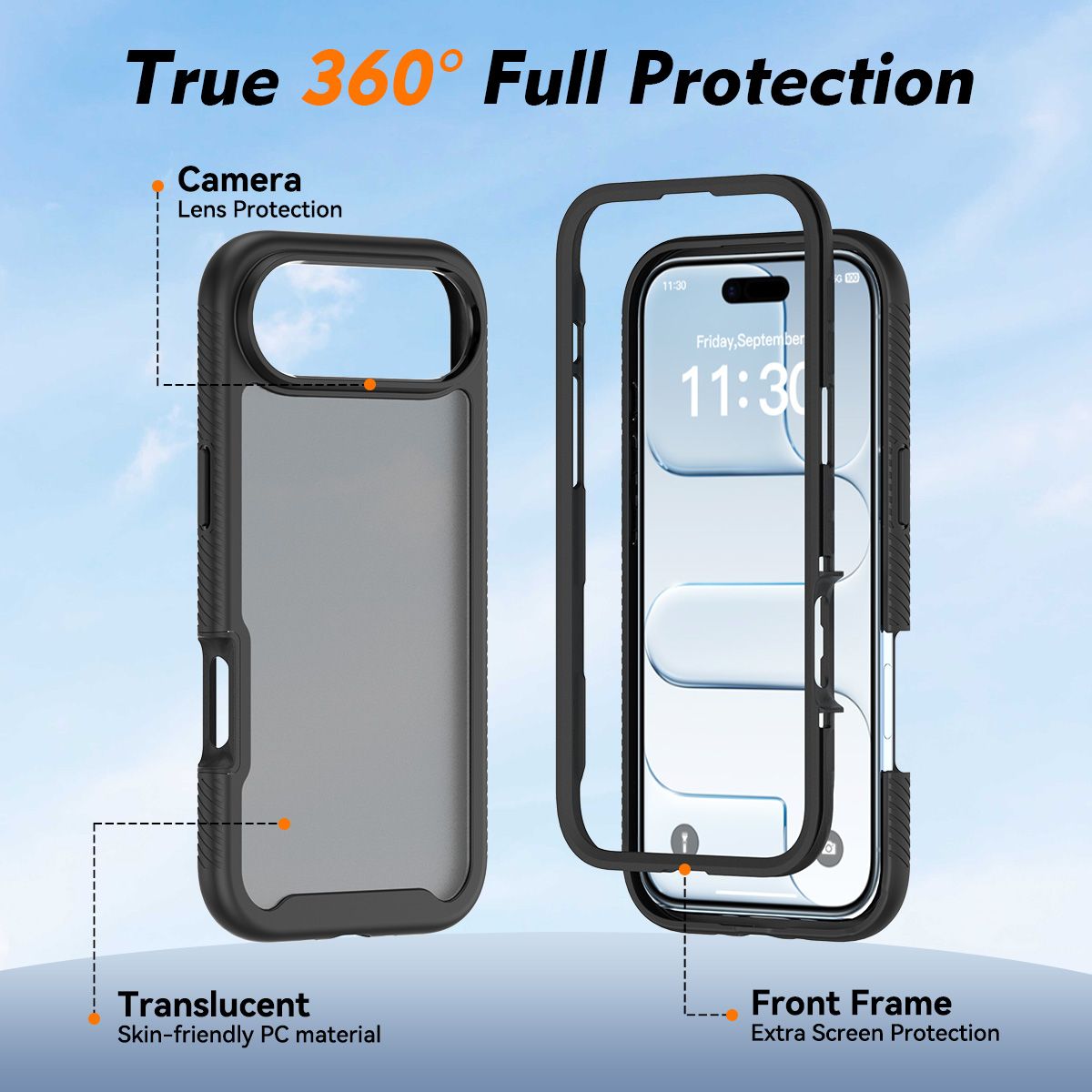 Vault Frost Rugged Full-Body Case with Front Cover — 67