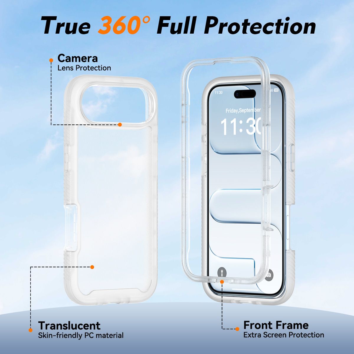 Vault Frost Rugged Full-Body Case with Front Cover — 74