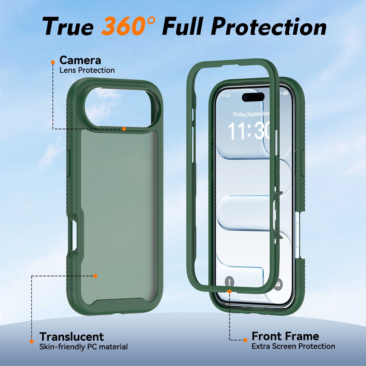 Vault Frost Rugged Full-Body Case with Front Cover — 79