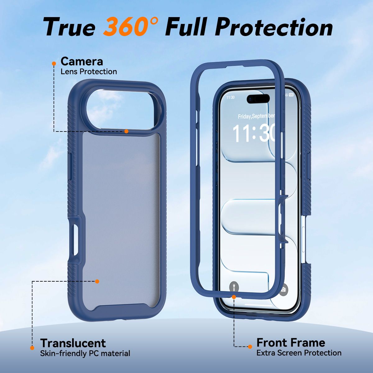 Vault Frost Rugged Full-Body Case with Front Cover — 89