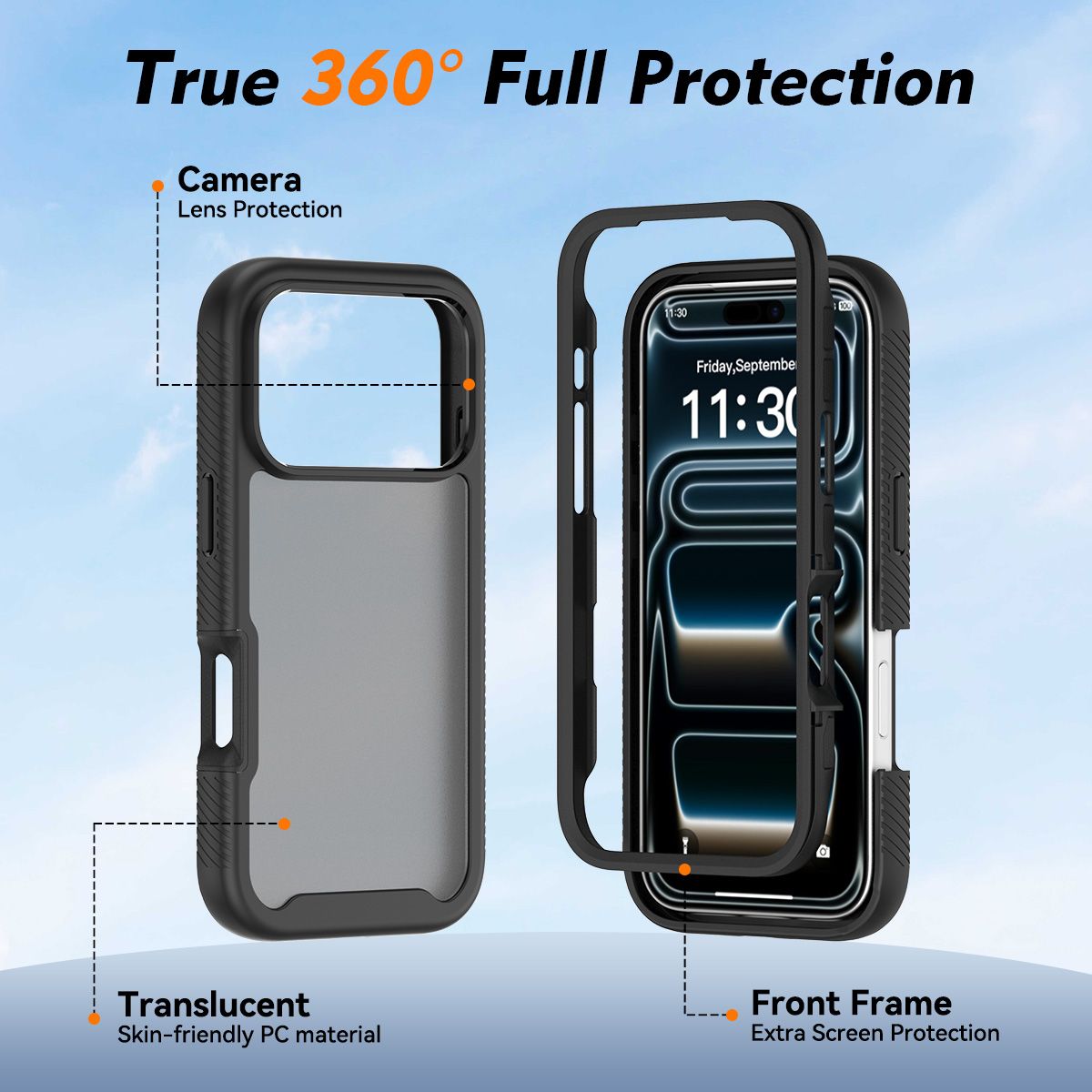 Vault Frost Rugged Full-Body Case with Front Cover — 99