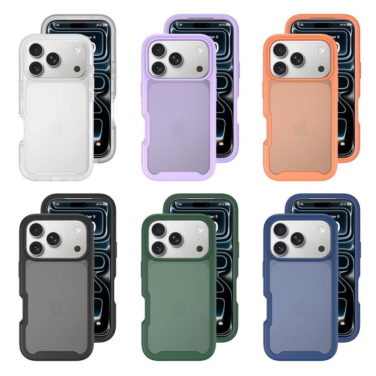Vault Frost Rugged Full-Body Case with Front Cover — 102