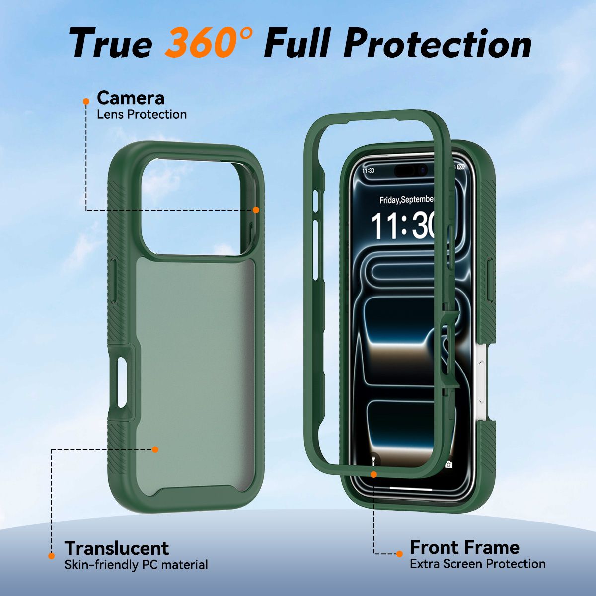 Vault Frost Rugged Full-Body Case with Front Cover — 111