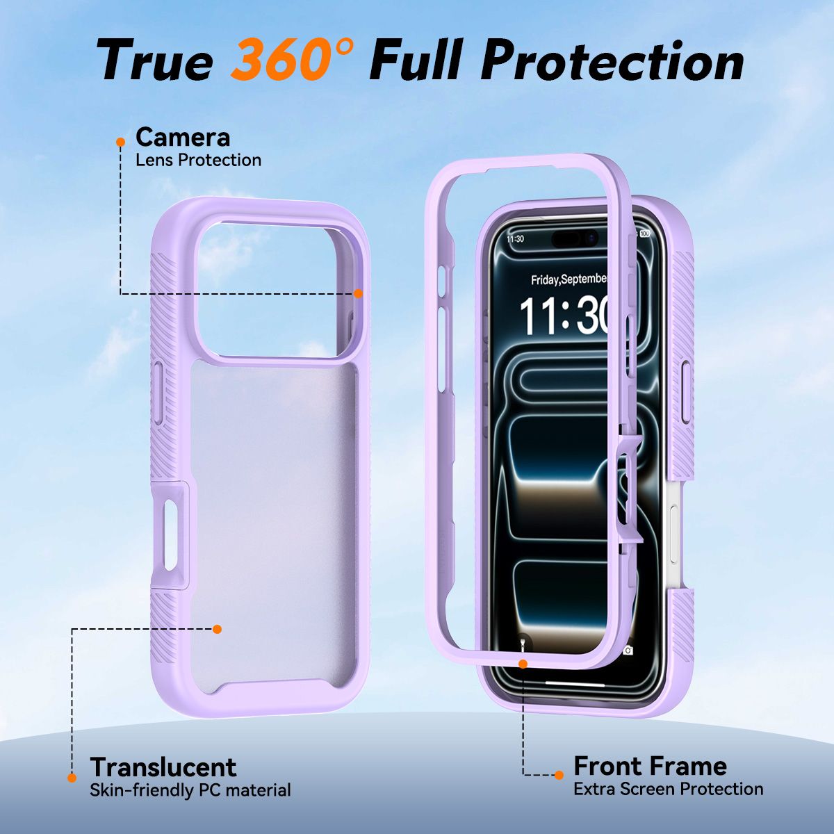 Vault Frost Rugged Full-Body Case with Front Cover — 116