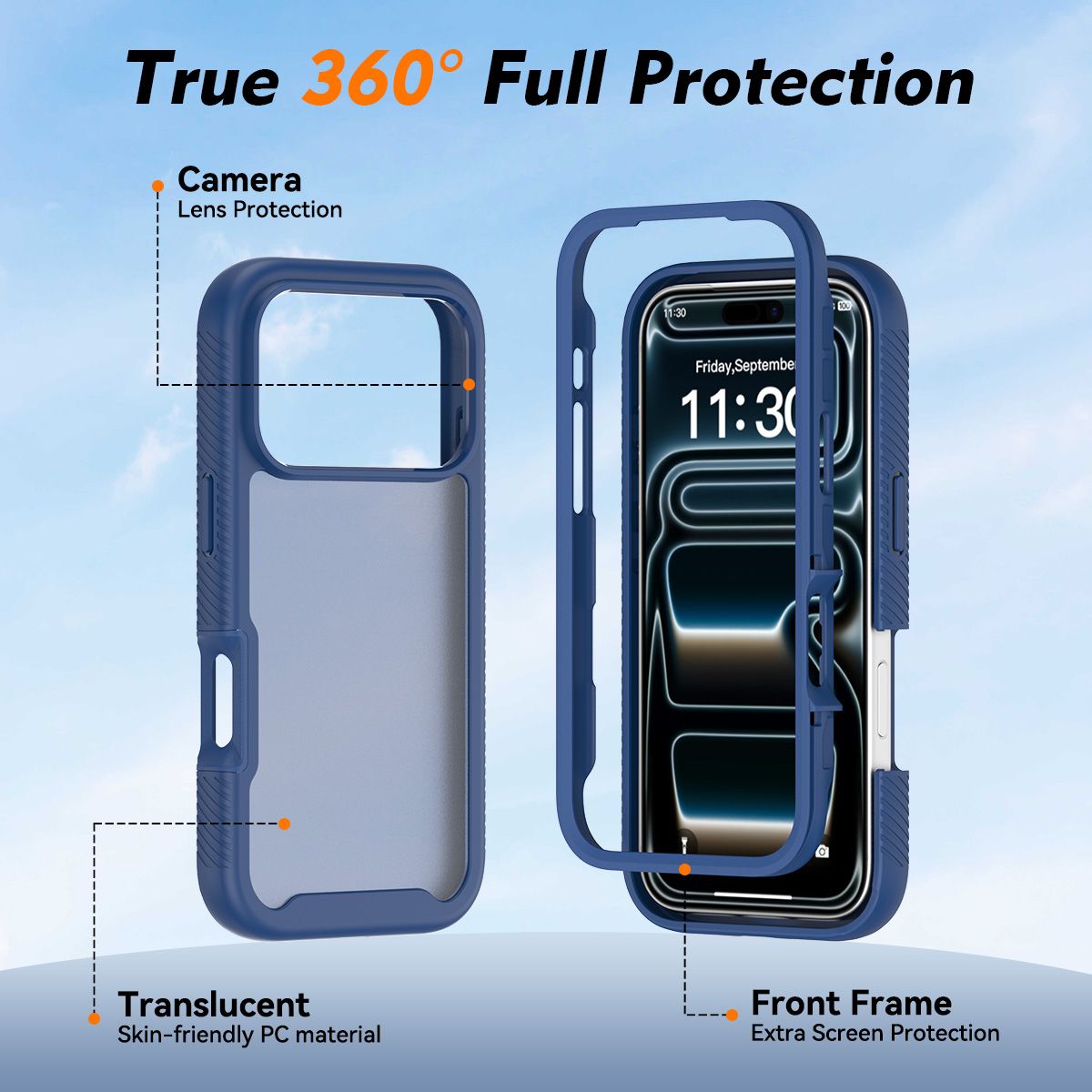 Vault Frost Rugged Full-Body Case with Front Cover — 121