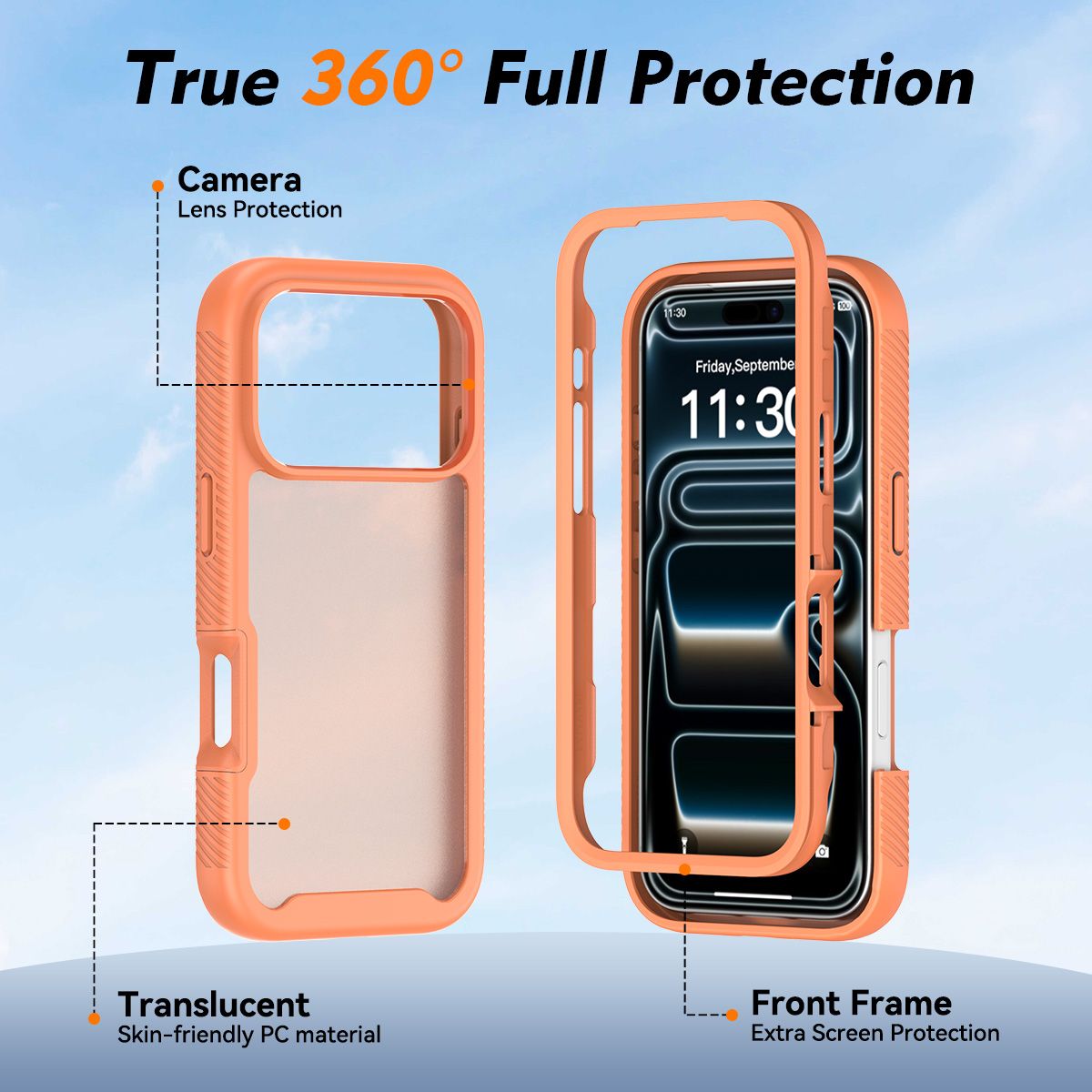 Vault Frost Rugged Full-Body Case with Front Cover — 126
