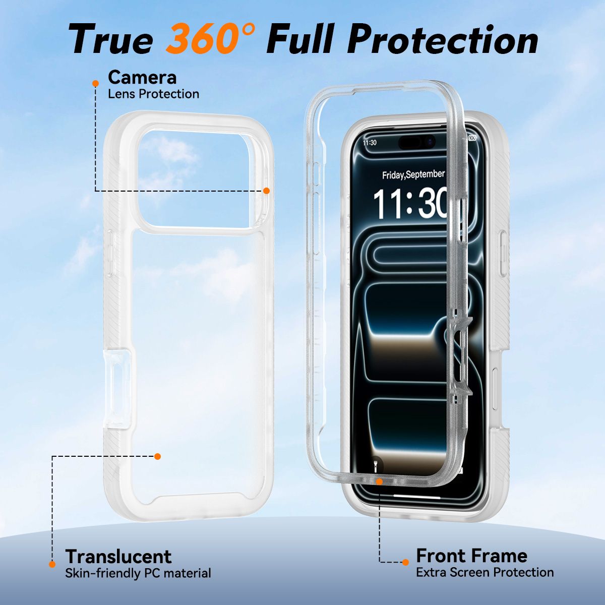 Vault Frost Rugged Full-Body Case with Front Cover — 10