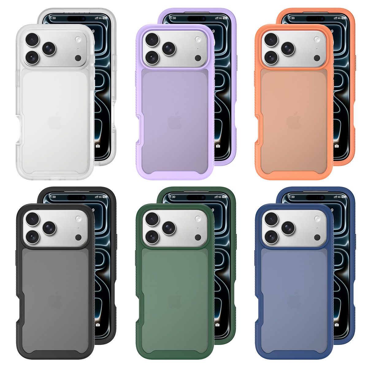 Vault Frost Rugged Full-Body Case with Front Cover